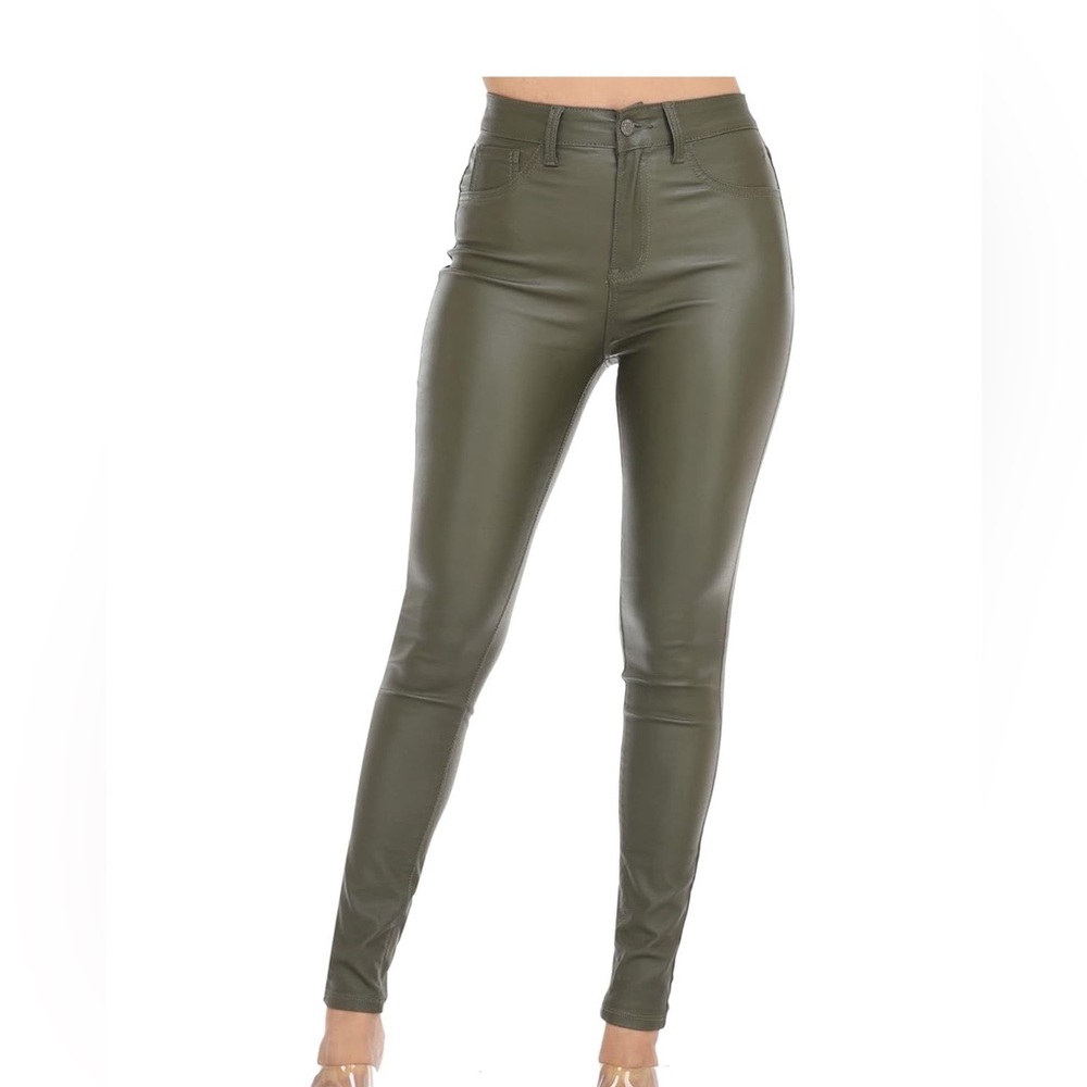 Calzedonia Faux Leather Stretch Jeggings Pants – Size S